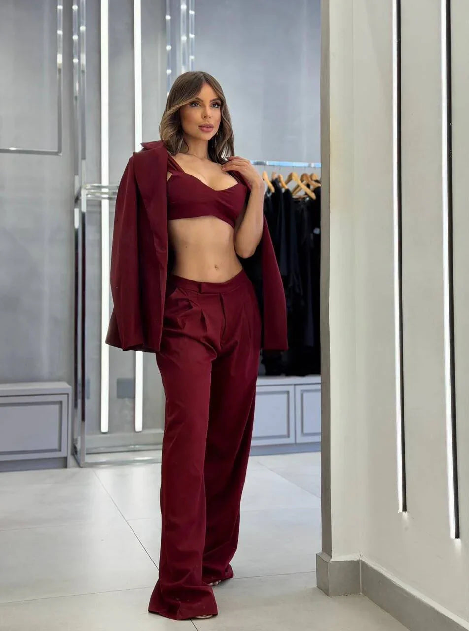 Conjunto Odette - Vinho