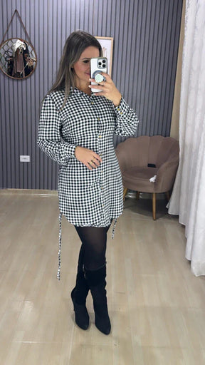 Chamise Kelly Xadrez Varias Cores