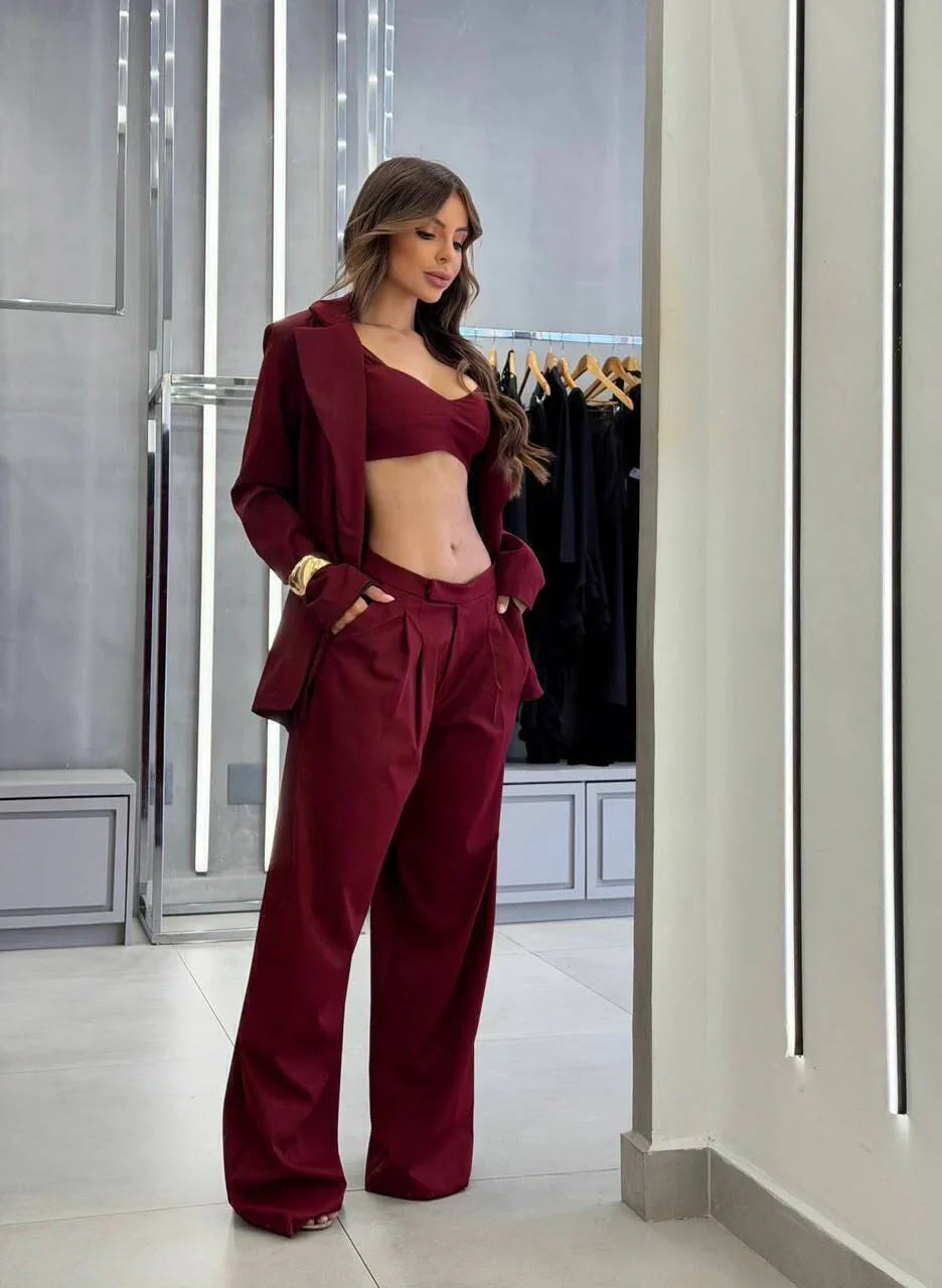 Conjunto Odette - Vinho