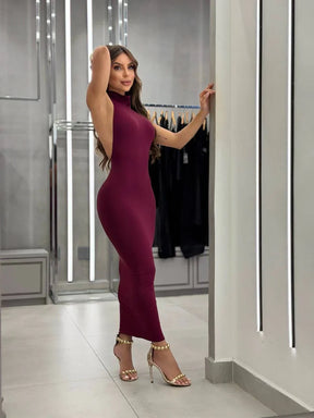 Vestido Lisboa - Vinho